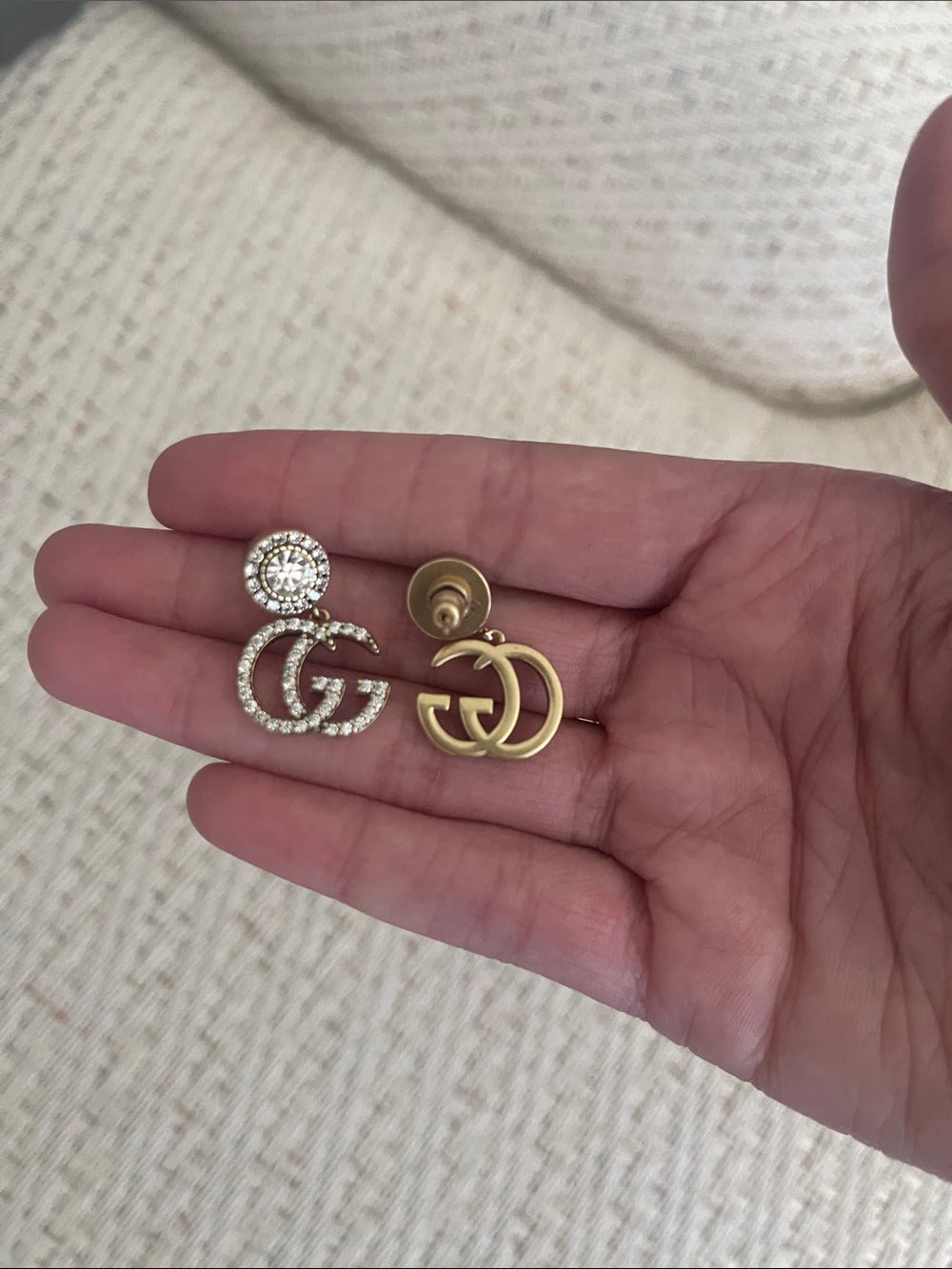 Petite GG Earrings - Picture 2 of 3